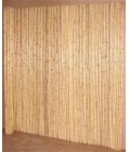4'h x 8'w x 1" Natural Color Bamboo Fence Roll